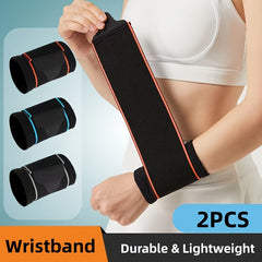 2pcs Compression Wristbands Anti Sprain Wrist Guards For Sports