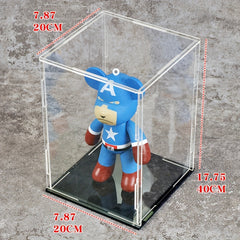 Acrylic Display Box Case Dustproof Tray Model Glass 20 32x20 32x39 88 Cm