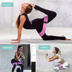 3pcs Non-Slip Yoga Resistance Band Elastic Stretching Rope