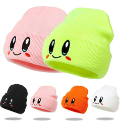 Big Eye Embroidered Cartoon Beanie Hat
