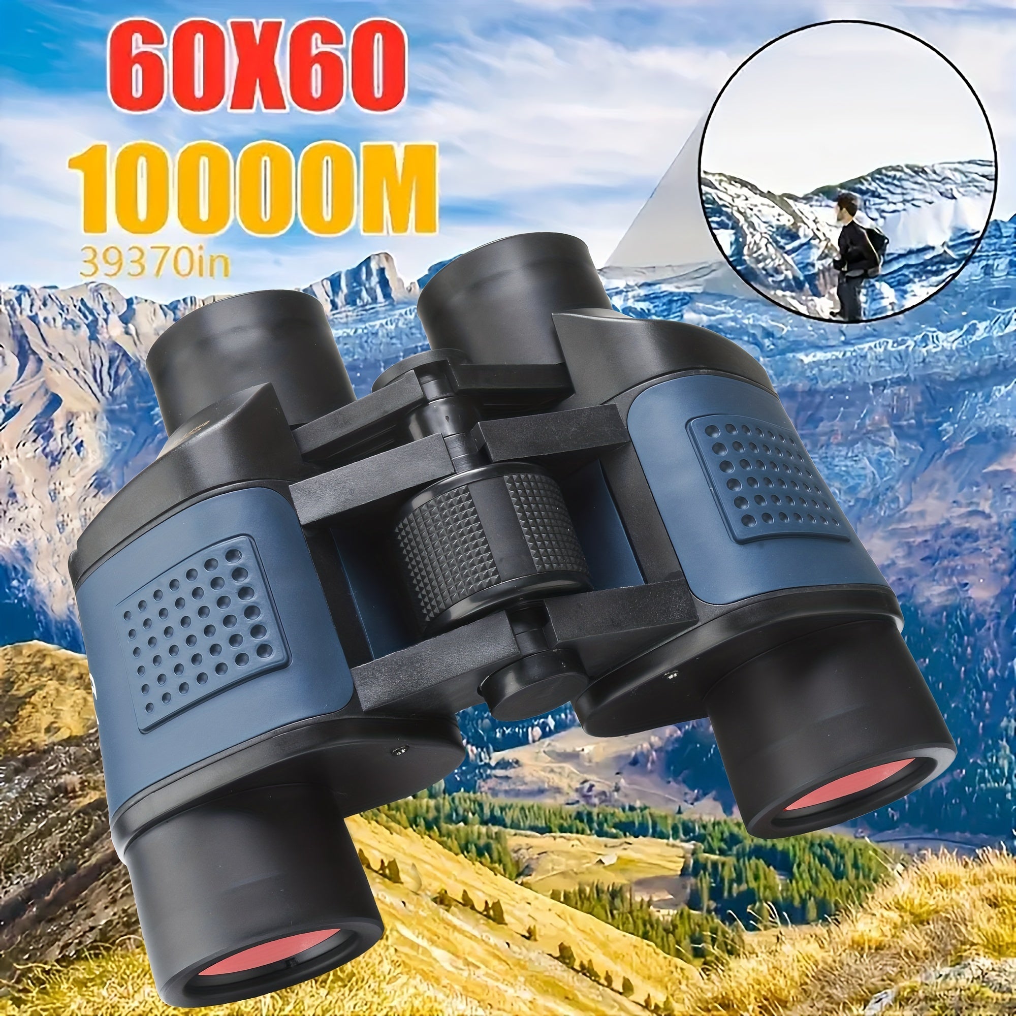 60x60 Binoculars HD Professional for Hiking Camping Bird Watching