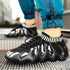 Men's Knitted Lightweight Running Shoes for Spring and Summer