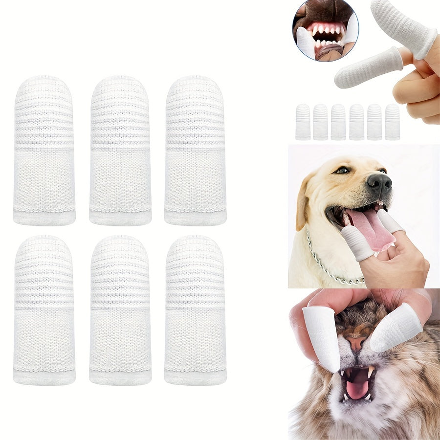 Pet Tooth Brushing Finger Set Dog Teeth Oral Cleaning Tool