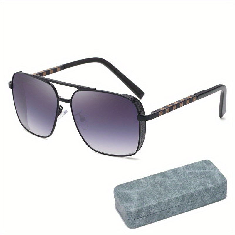 Men's Square Frame UV Protection Sunglasses