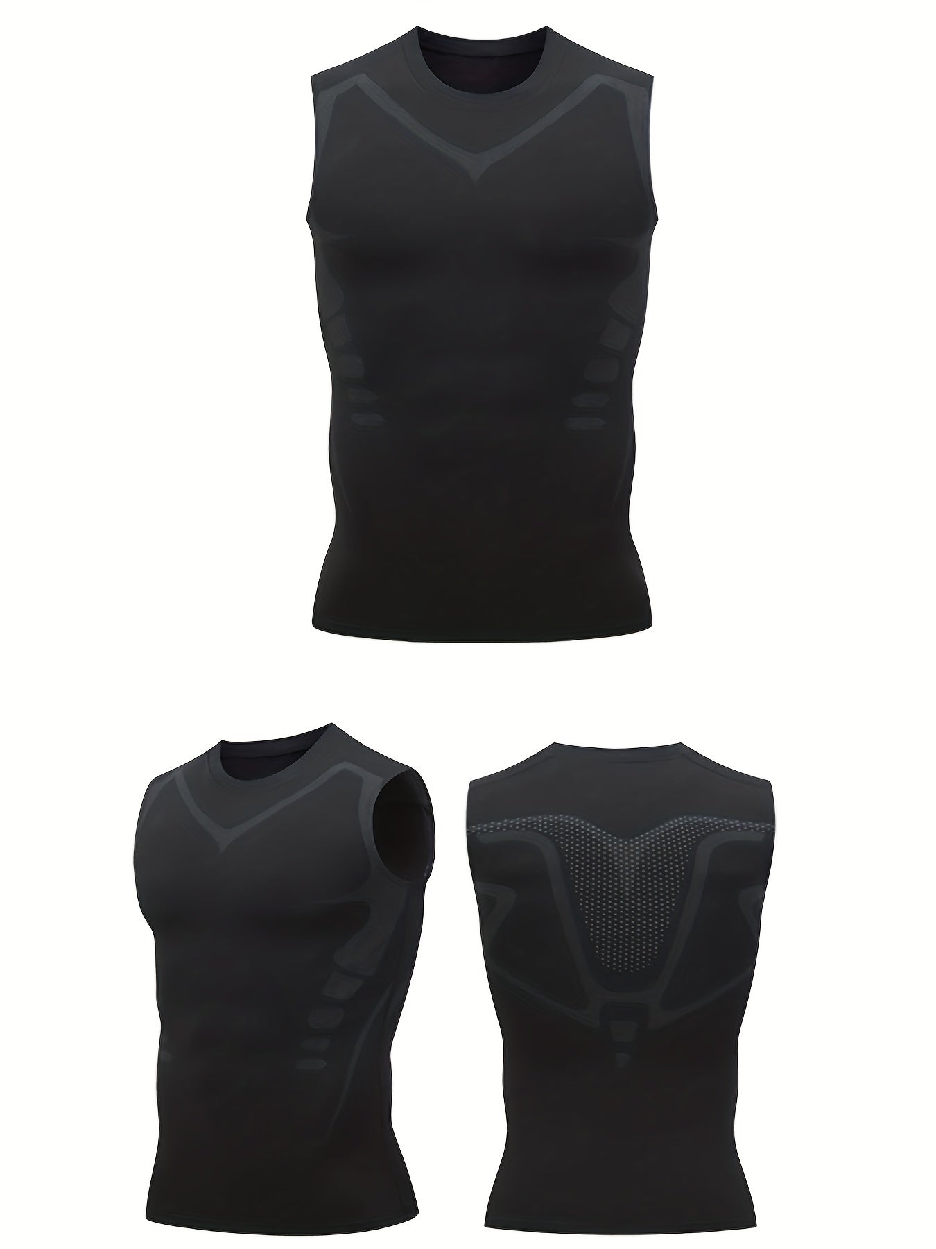 Men's Quick Dry Sleeveless Tank Top for Running Gym Workout