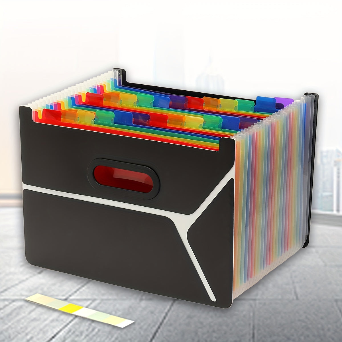 24 Pocket Transaction Organization Bag for School, Office, Home
