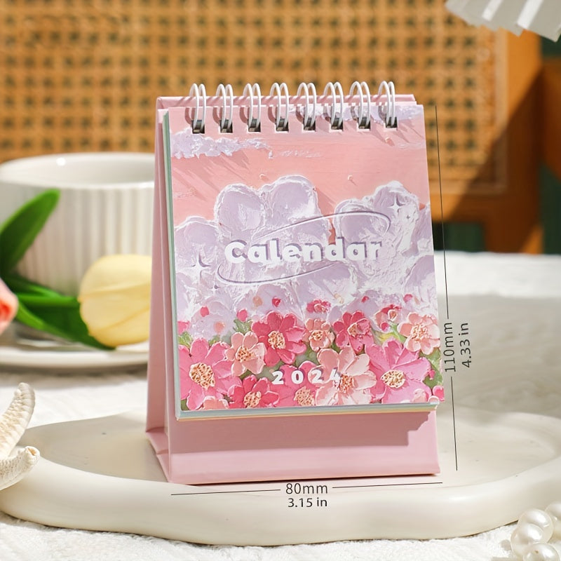 Landscape Desktop Small Desk Calendar Student Schedule Planner