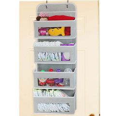 4 Grid Hanging Storage Bag for Baby Products