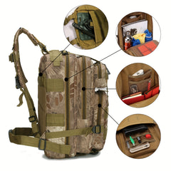 Waterproof Outdoor Sports Hiking Rucksack with Molle System