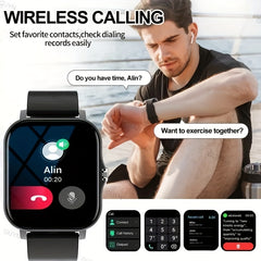 Sporty Smartwatch Wireless Calling Fitness Tracker