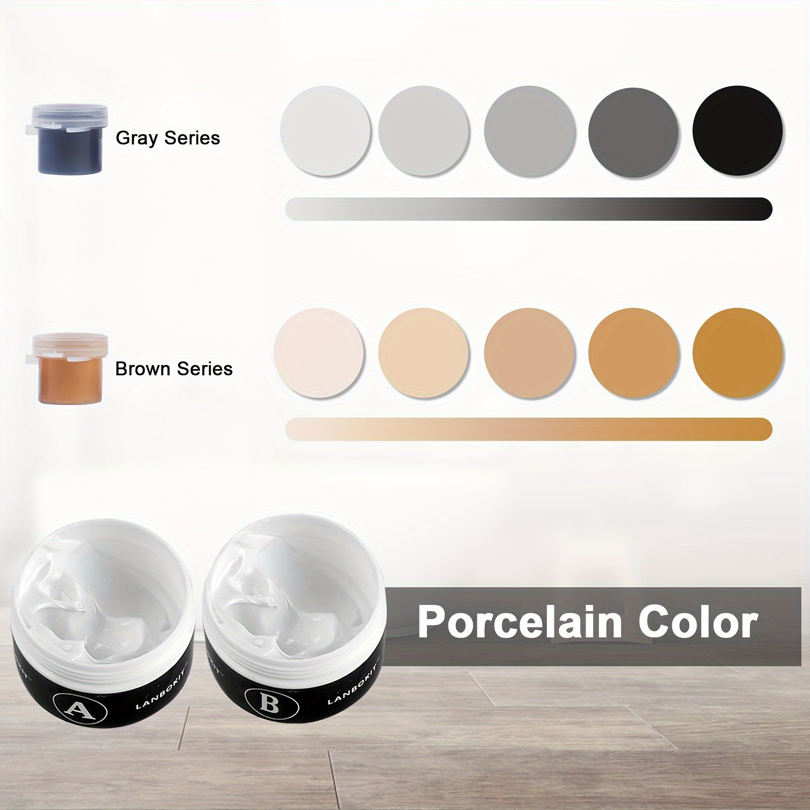 Tile and Granite Repair Kit - Marble/Porcelain/Stone/Quartz Countertop Repair
