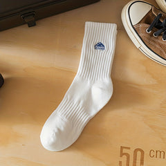 6 Pairs Boys Kids Sports Socks Warm Crew Socks for Autumn Winter