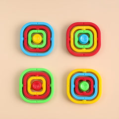 Infinity Flip Top Fidget Toy Creative Decompression Spinning Random