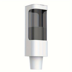 Automatic Cup Remover Dispenser Plastic Paper Dust Storage Rack Holder