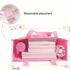 Cartoon Lightweight Large Capacity Tutoring Bag Casual Tote Bag For Girls