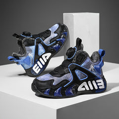 Girl's Block Basketball Shoes Breathable Non Slip Sneakers