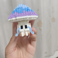 Mini Mushroom Building Block Toys for Children