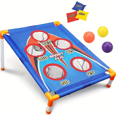 Cornhole Bag Toss Game 6 Bags & 3 Balls Easy Storage