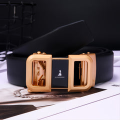 Men's Auto Buckle Belts - Fashionable & Convenient