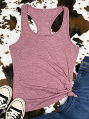Women's Basic Solid Tank Top Sleeveless Crew Neck Casual Top