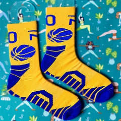 Crew Basketball Socks Non Slip Quick Dry Outdoor Running Socks