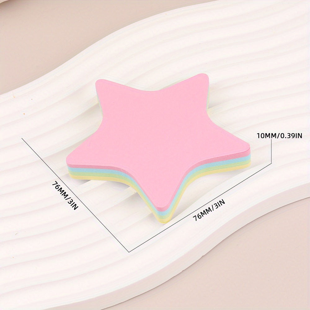 100pc Morandi Sticky Notes - Colorful Office Supplies