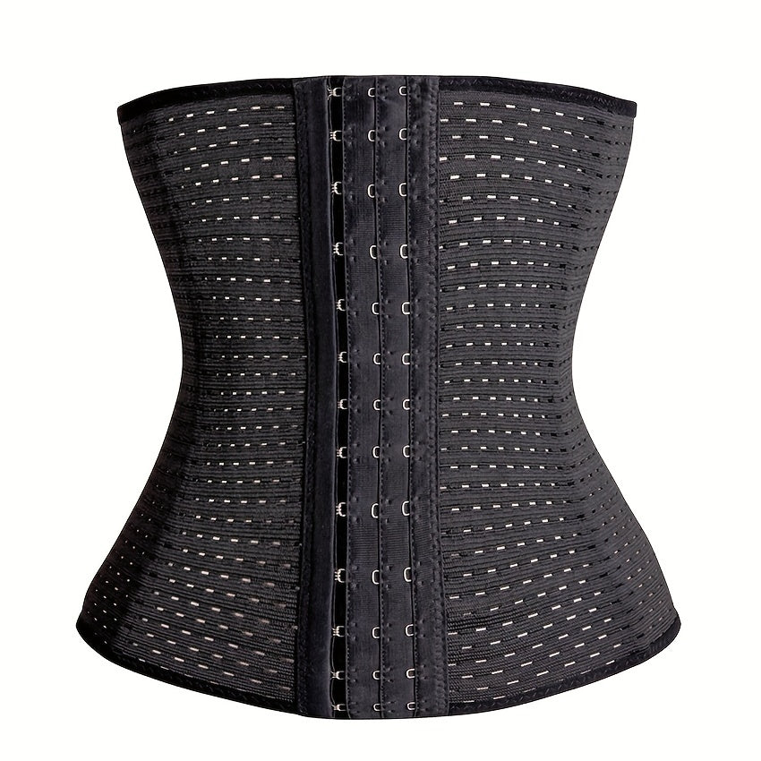 Women's Waist Trainer Corset Steel Boned Tummy Control Body Shaper