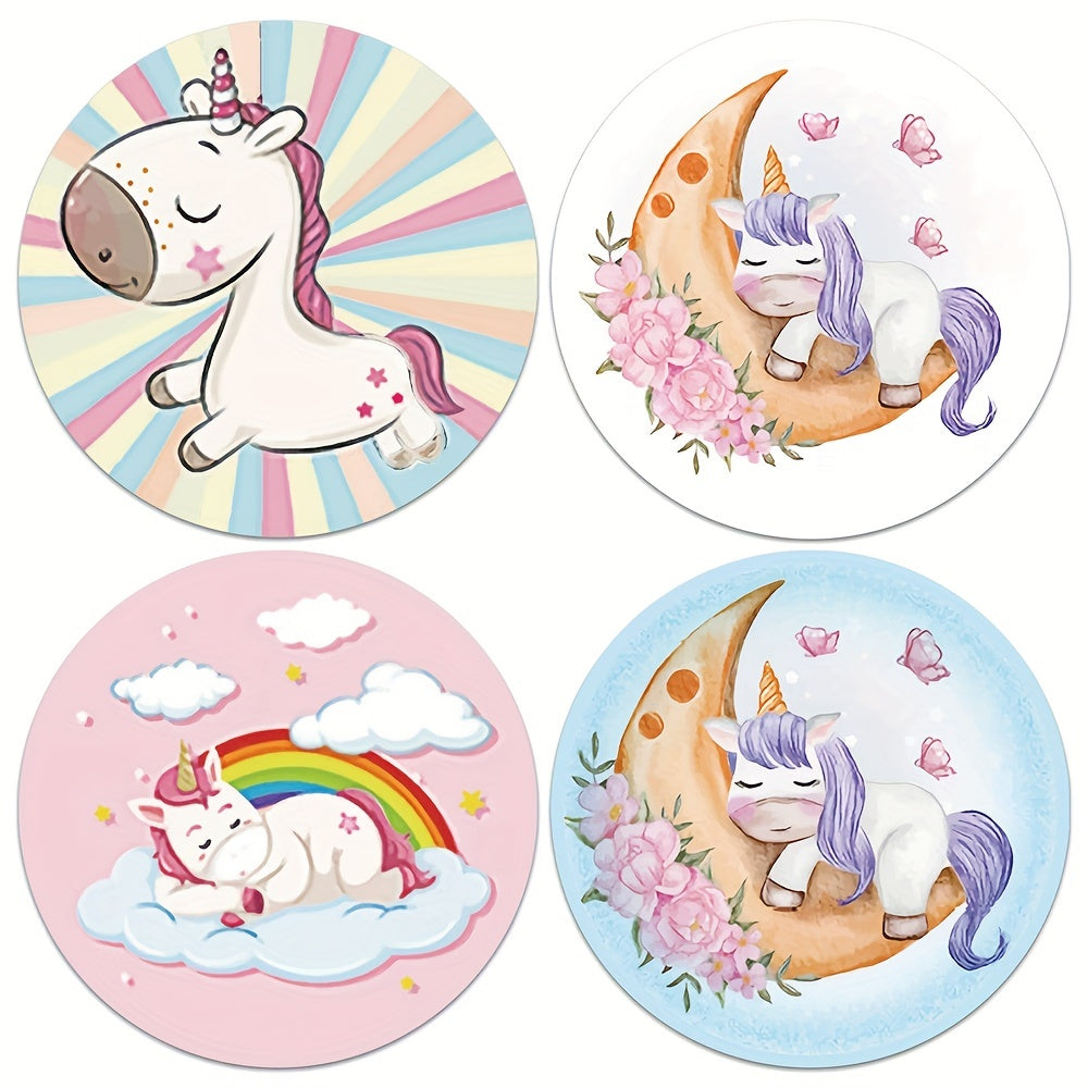 500pcs Cartoon Animals Labels Stickers for Gift Package Card Birthday Party