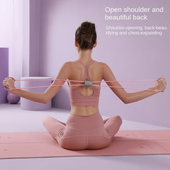 8 Shape Resistance Band Stretcher - Home Fitness Equipment for Shoulder and Back