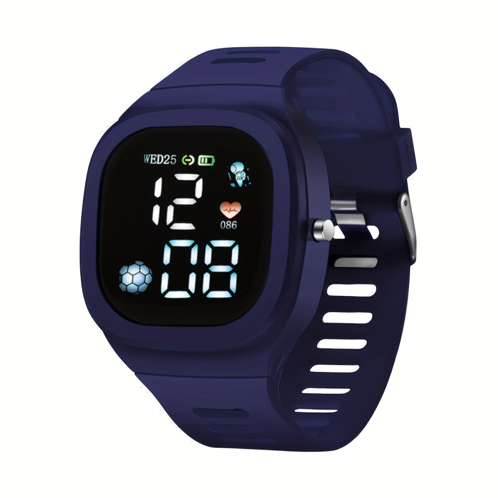 Electronic Watch LED Display Easy Operation Watch
