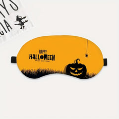 Halloween Cartoon Eye Mask for Home Trip Office Plane Use