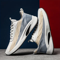 Men's Knit Athletic Shoes for Running Gym Sneakers