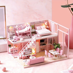 DIY House Assembled Toy for Children, Lover, Girlfriend - Birthday Gift