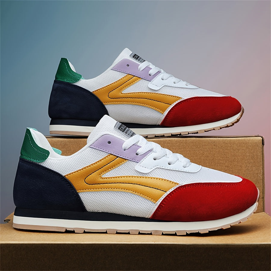 Men's Casual Mixed Low Top Sneakers for Walking Running