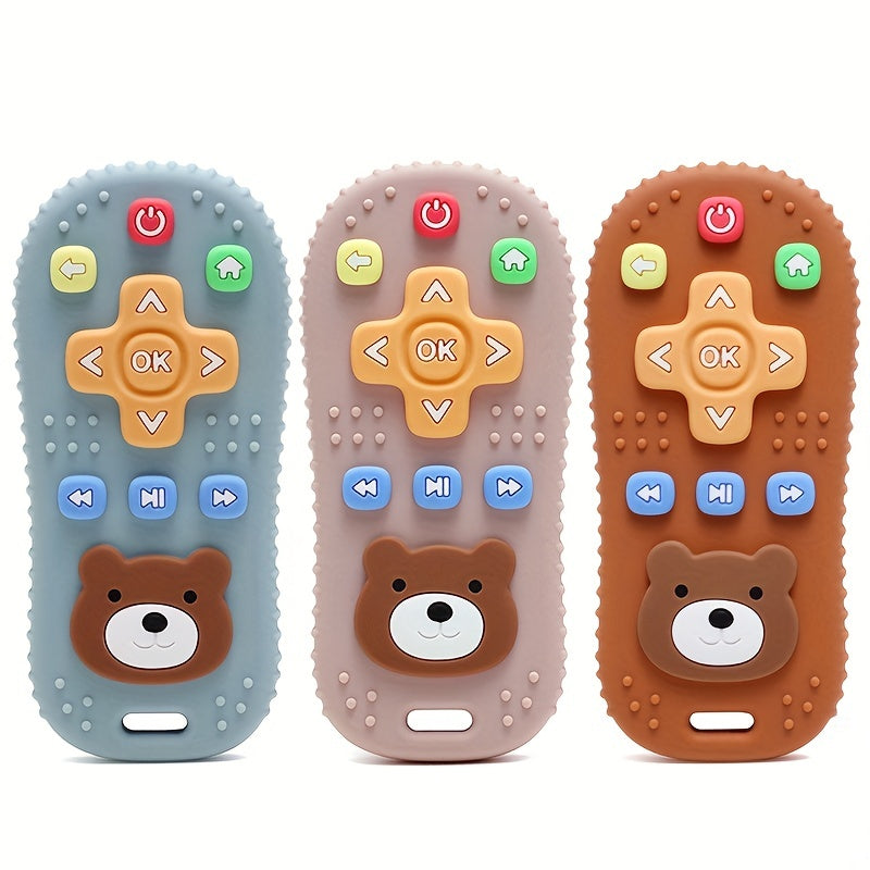 Silicone Teething Toy For Babies Remote Control Shape Teether BPA Free
