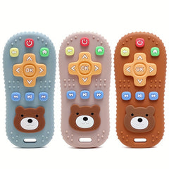 Silicone Teething Toy For Babies Remote Control Shape Teether BPA Free