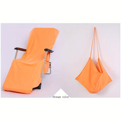 Beach Recliner Cover & Towel Set for Outdoor Leisure