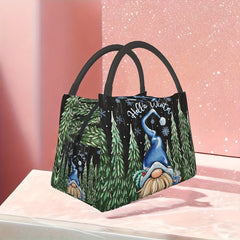 Winter Gnome Insulated Cooler Bag - Portable Thermal Lunch Tote