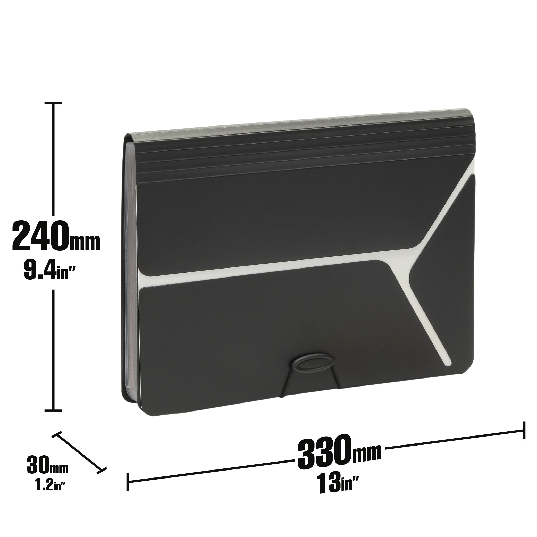 24 Pocket Transaction Organization Bag for School, Office, Home