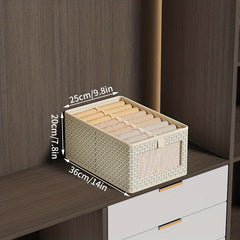 Foldable Clear View Storage Box for Shirts Sweaters