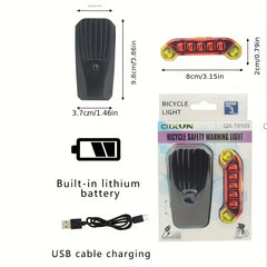 Rechargeable Bike Front Light Strong Flashlight