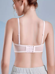 Push-Up Bra Unlined Solid Comfy & Breathable Women's Lingerie