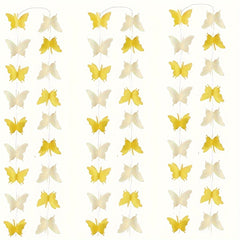 Large 3D Butterfly Flower String Wedding Party Decorations