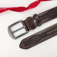 Men's Retro Buckle Belt for Pants Jeans