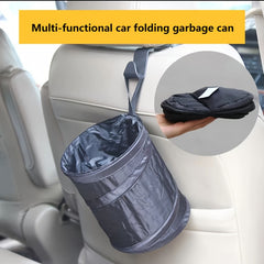 Car Trash Can Hanging Garbage Bin Multifunctional Storage Bucket