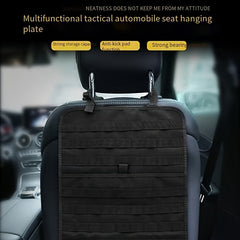 Molle Car Seat Back Organizer MOLLE Car Panel Car Seat Cover Seat Kick Pad