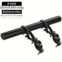 Bike Handlebar Extension Bracket Headlight Mounting Rod Bike Extension Rack
