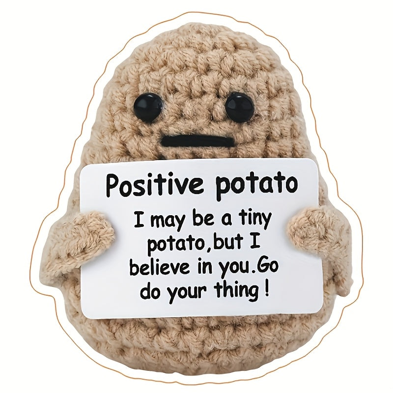 Funny Potato Face Stickers Waterproof Vinyl Decals for Laptops & Decor