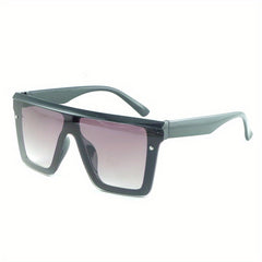 Colorful Square Shades Sunglasses with PC Frame