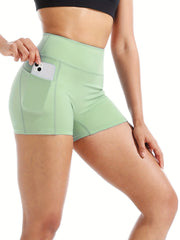 High Waist Quick Drying Tight Shorts Yoga Shorts Women's Activewear